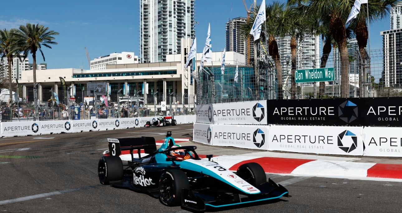RICARDO INICIA LA TEMPORADA INDY NXT GP SAN PETERSBURGO