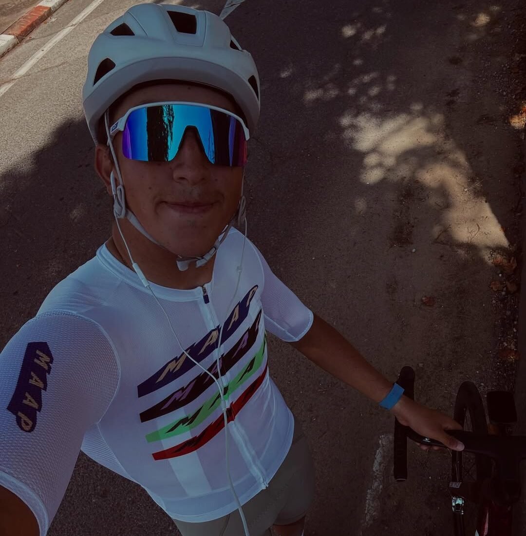 Salimos a rodar pero esta vez en bici…