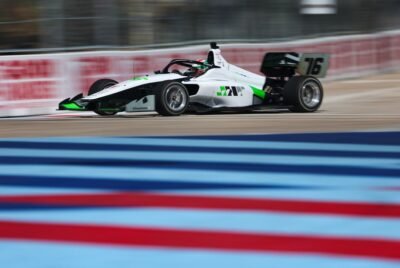 Ricardo Escotto remonta en Arlington y se mete al Top 12 general de la INDY NXT