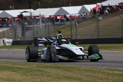 Ricardo Escotto firma espectacular remontada en Alabama y se consolida en el Top 10 de la INDY NXT