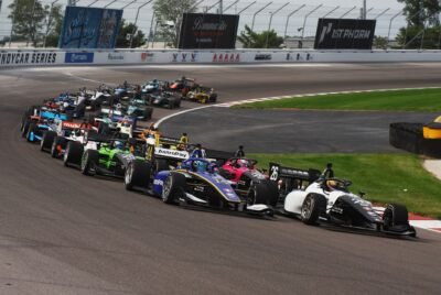 RICARDO ESCOTTO DESAFÍA EL ÓVALO DE ILLINOIS Y SUMA PUNTOS CLAVE EN LA INDY NXT